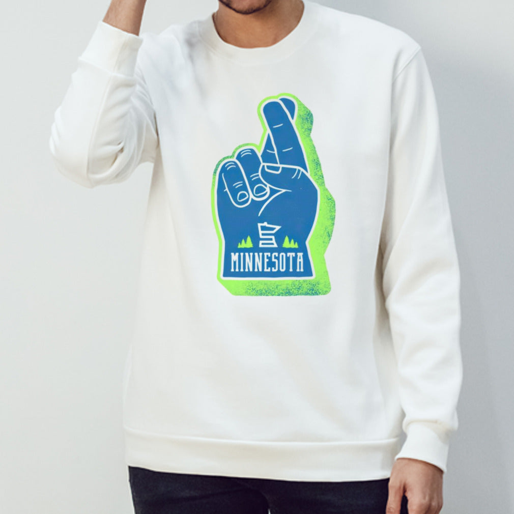 Minnesota Timberwolves mood fingers shirt