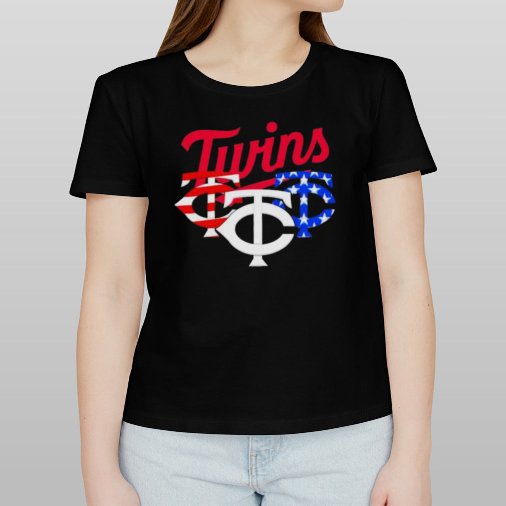 Minnesota Twins Logo Independence Day Shirt