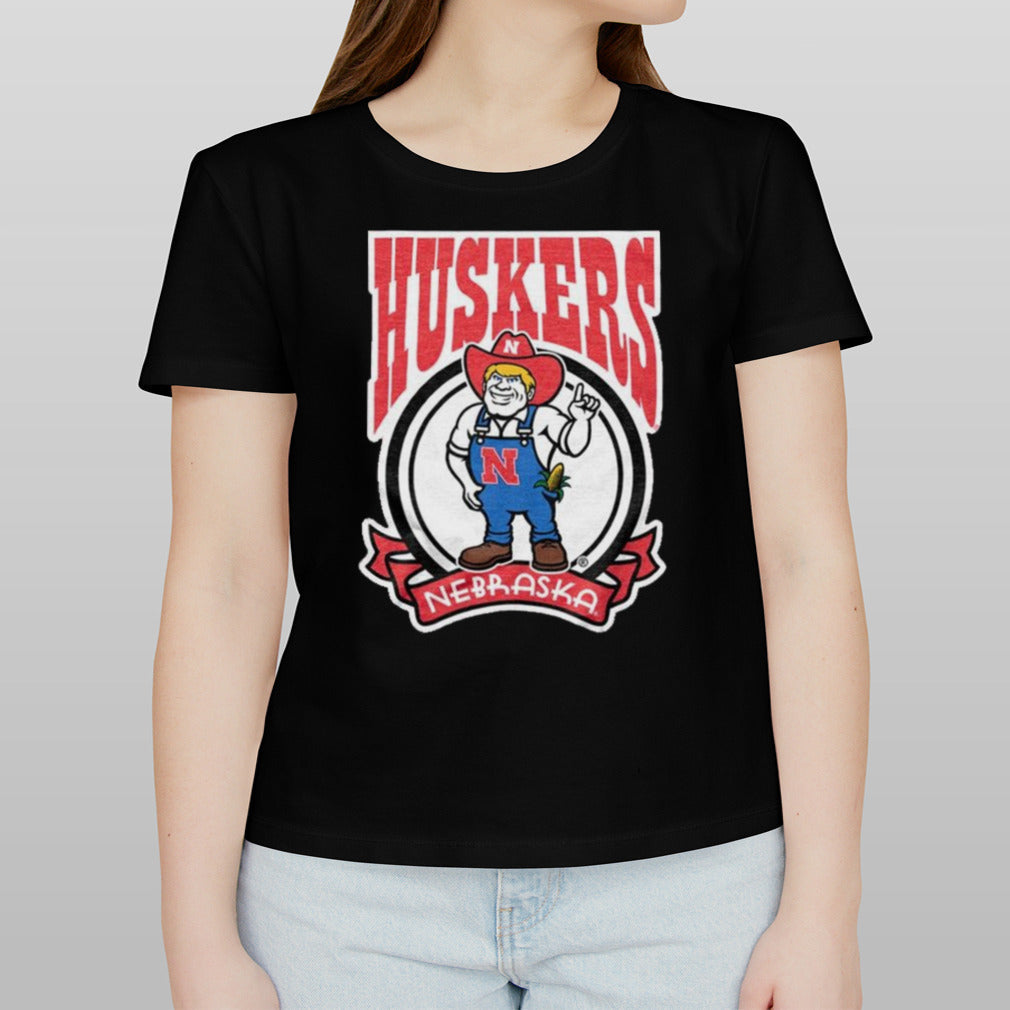 Nebraska Cornhuskers Cola Design Royal shirt