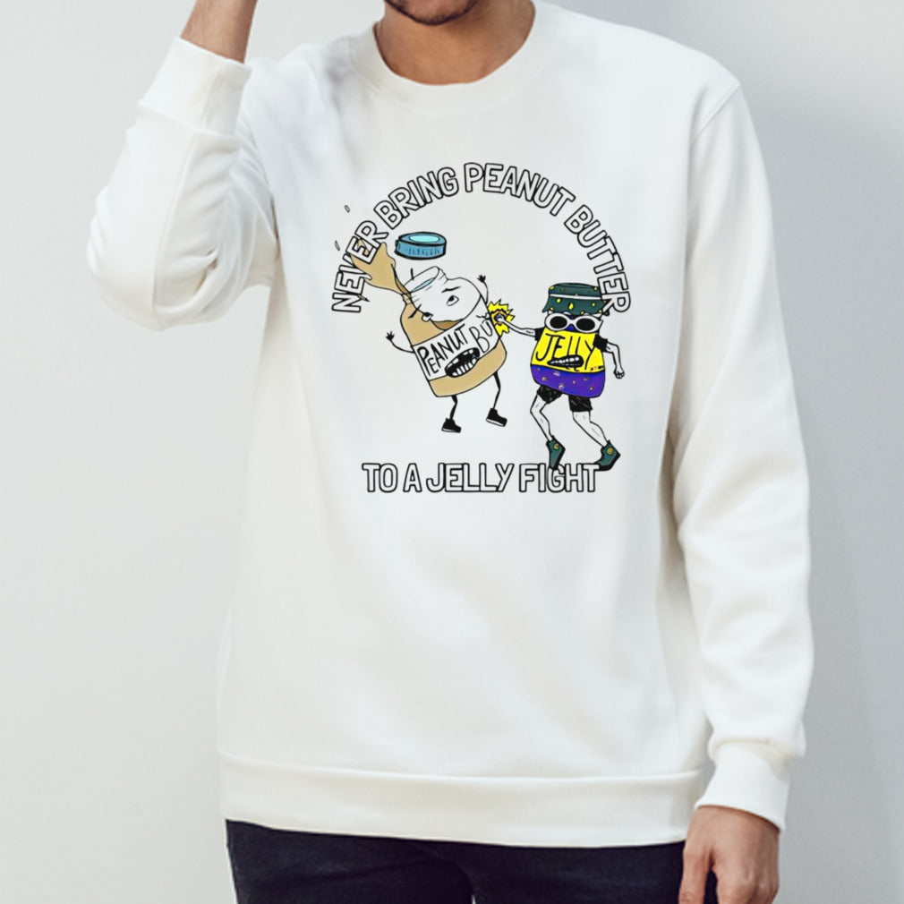 Never bring peanut butter shirt