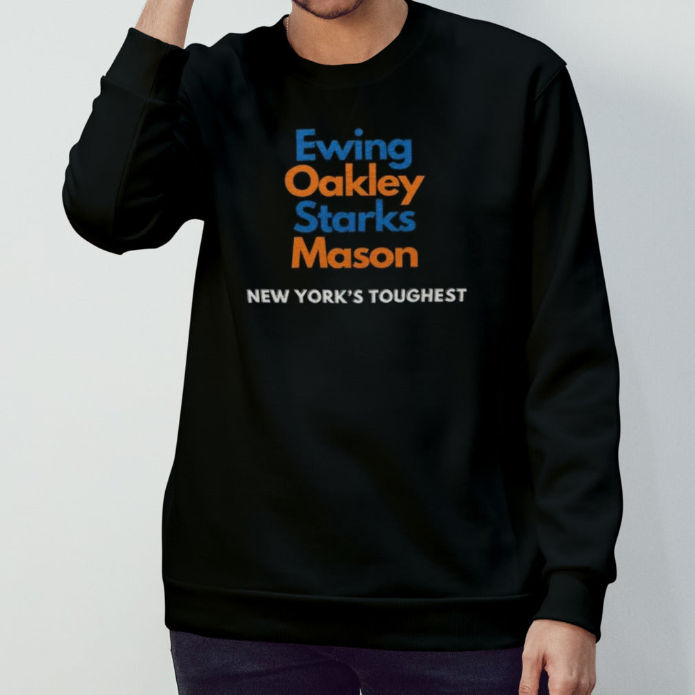 New York Knicks Ewing Oakley Starks Mason Shirt