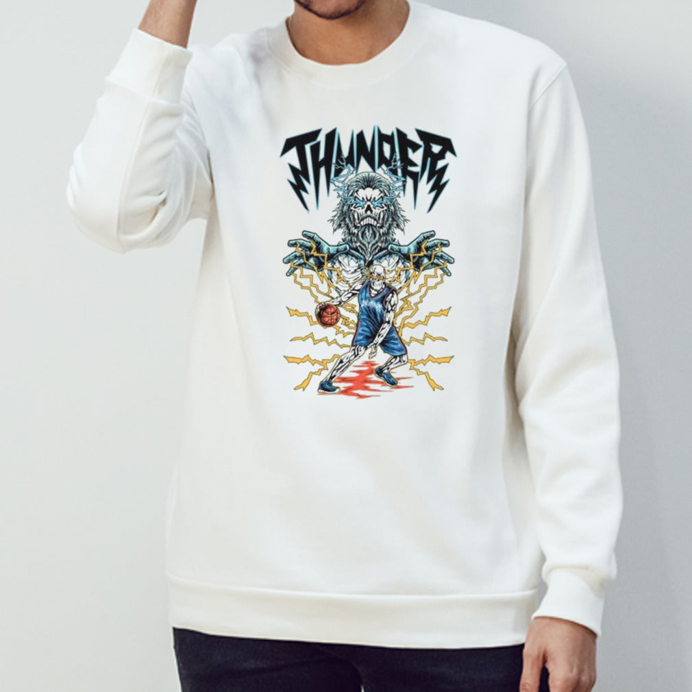 OKC Thunder skeleton shirts