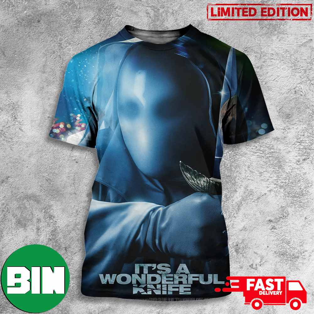 Official International Poster For The Excellent Upcoming Christmas Slasher Its's A Wonderful Knife 3D T-Shirts
