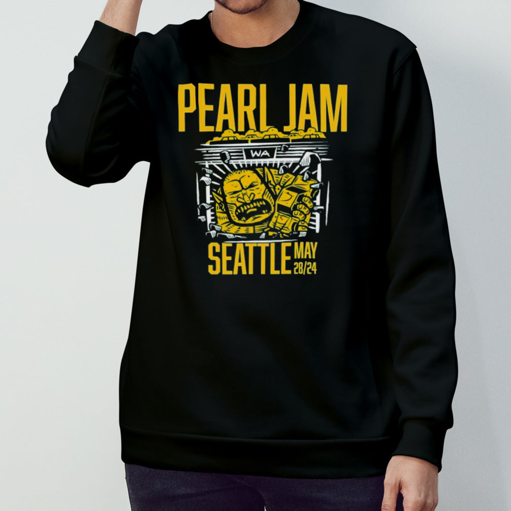 Official Pearl Jam Dark Matter World Tour Seattle, Washington May 28, 2024 Event Shirt