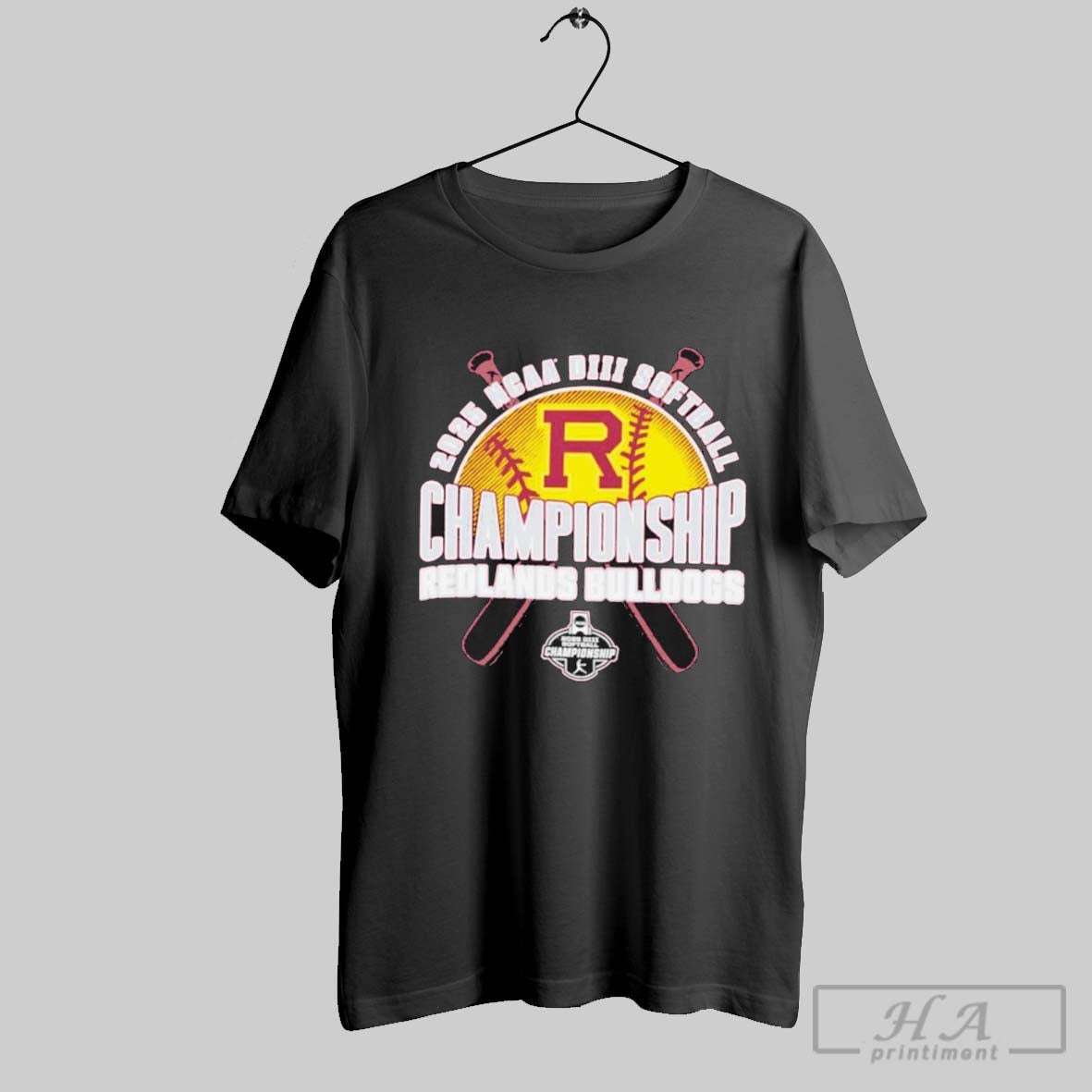 Official Redlands Bulldogs 2025 Ncaa Division Iii Softball Championship Bound T Shirt