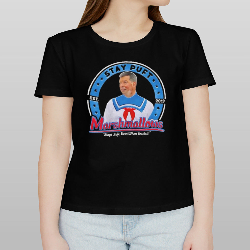 Official Stay Puft Marshmallows Stay Soft, Even Toasted Shirt