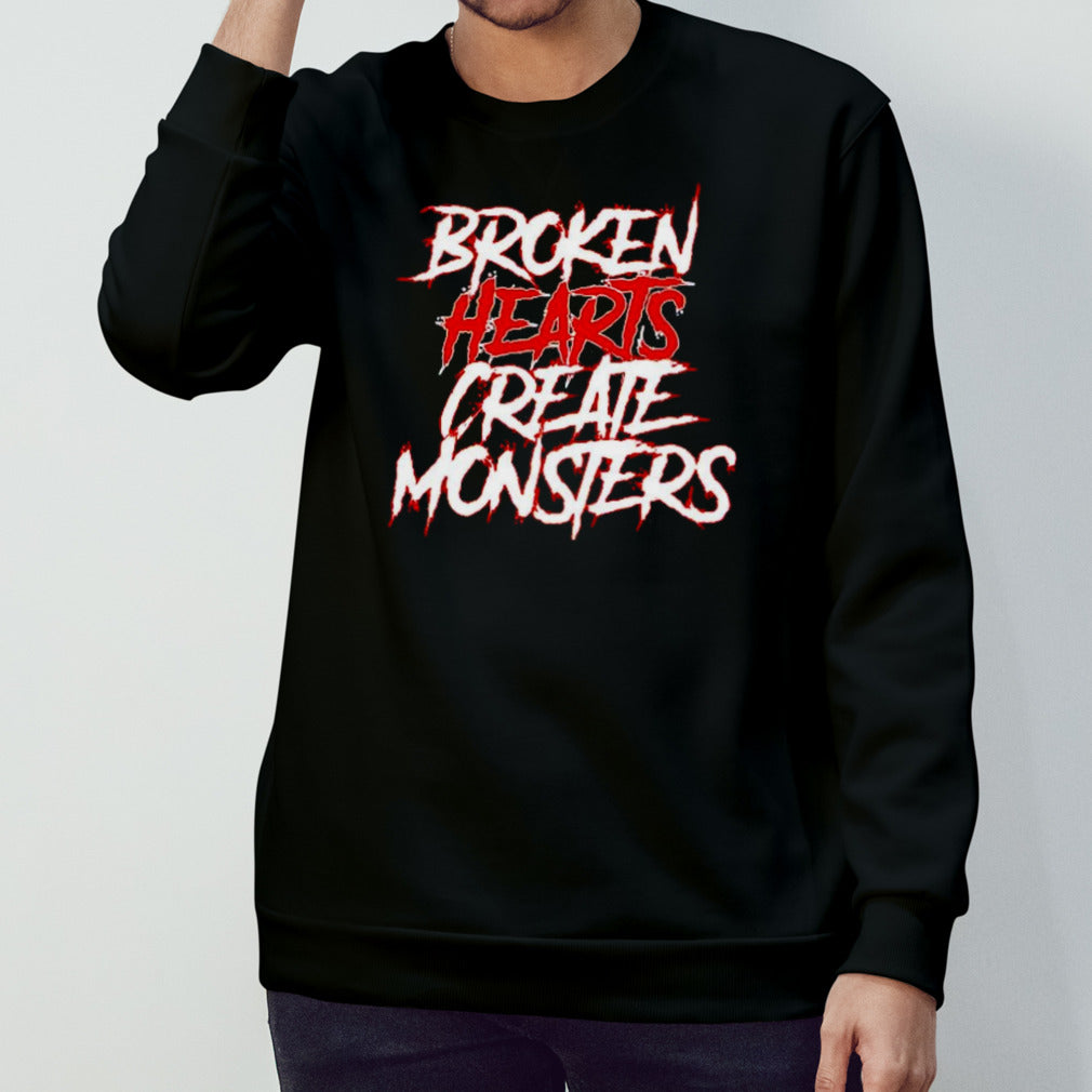 Official broken hearts create monsters shirt