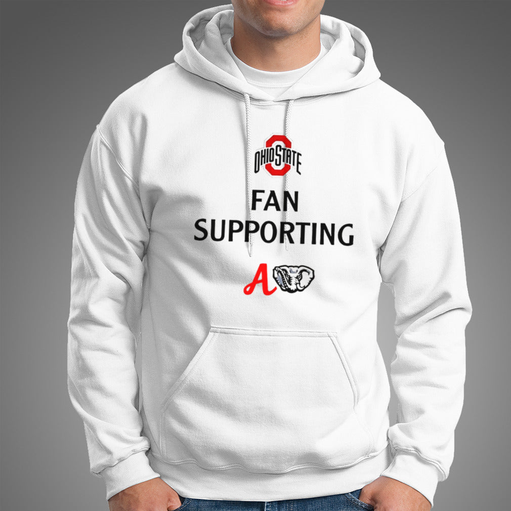 Ohio State Fan Supporting Alabama Shirt