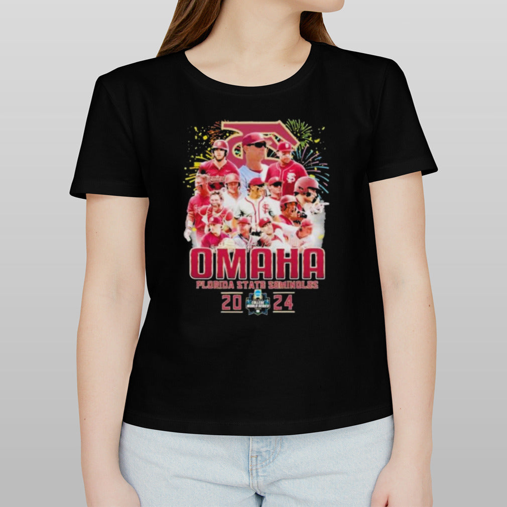 Omaha Bound 2024 Florida State Seminoles Team Shirt