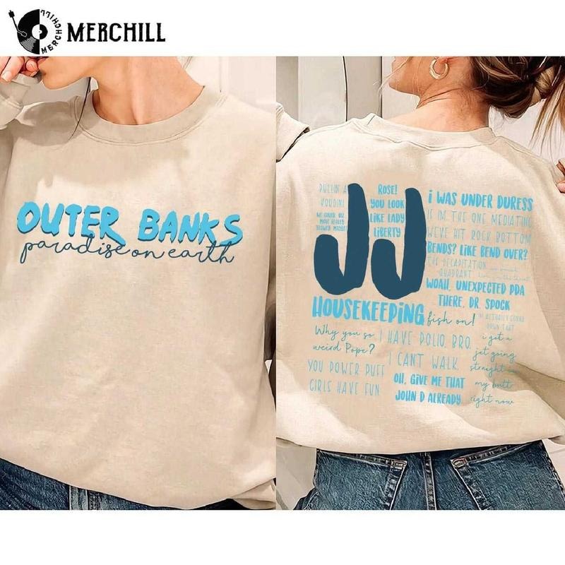 Outer Banks Paradise Shirt, JJ Rudy Pankow Outer Banks Pogue Life T Shirt, Outer Banks 2020 Pogue Life Paradise On Earth Shirt