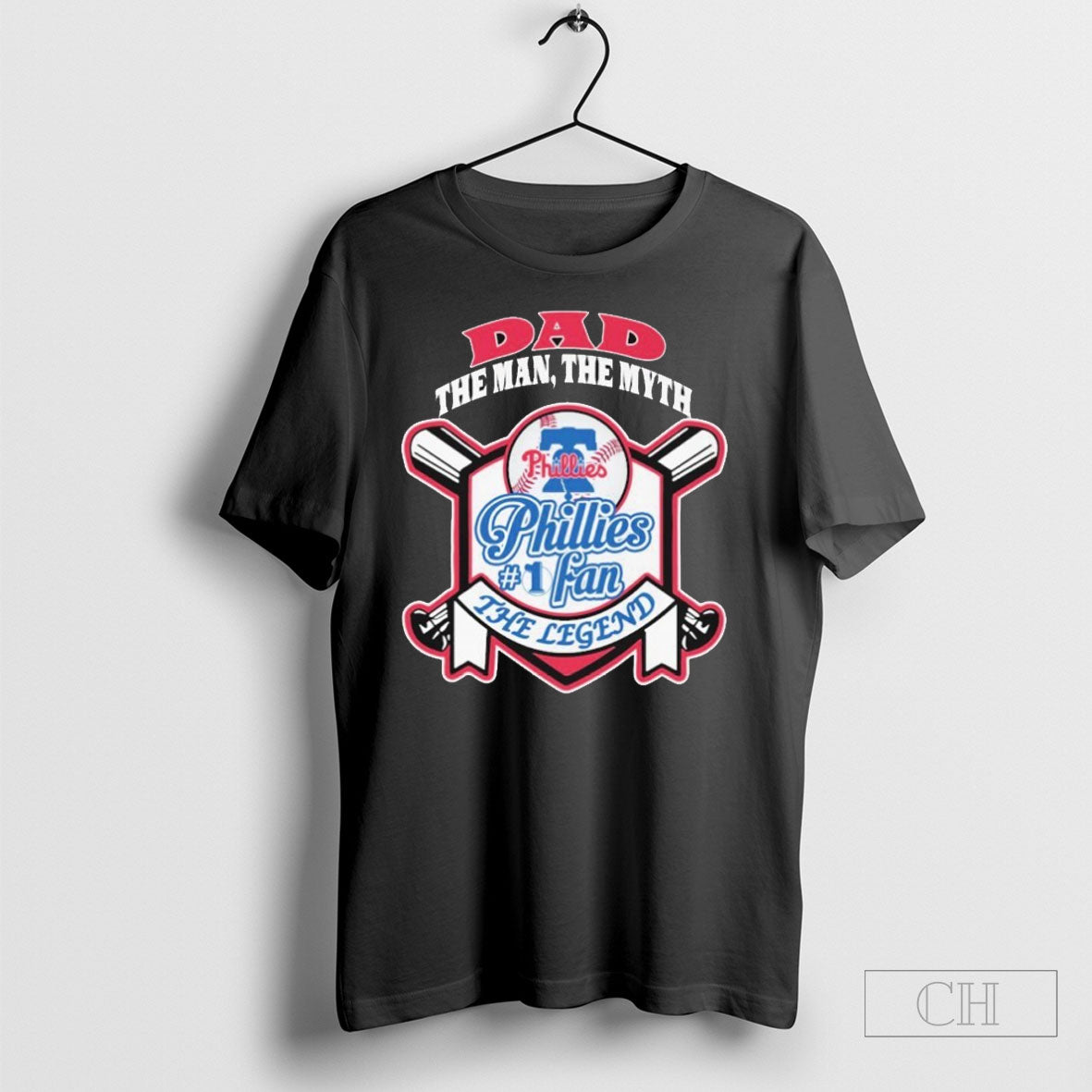Philadelphia Phillies Dad The Man The Myth The Legend T Shirt