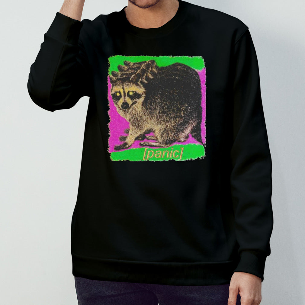 Raccoon panic shirts