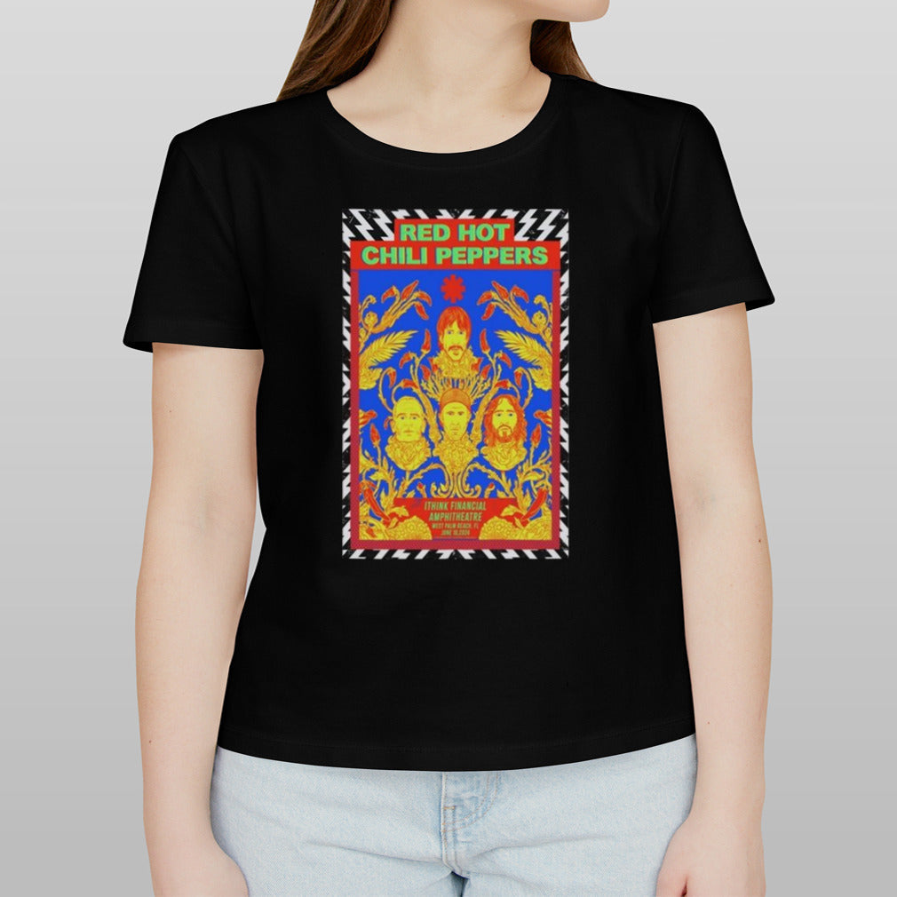 Red Hot Chili Peppers iTHINK Financial Amphitheatre, West Palm Beach, FL June 18, 2024 Shirt