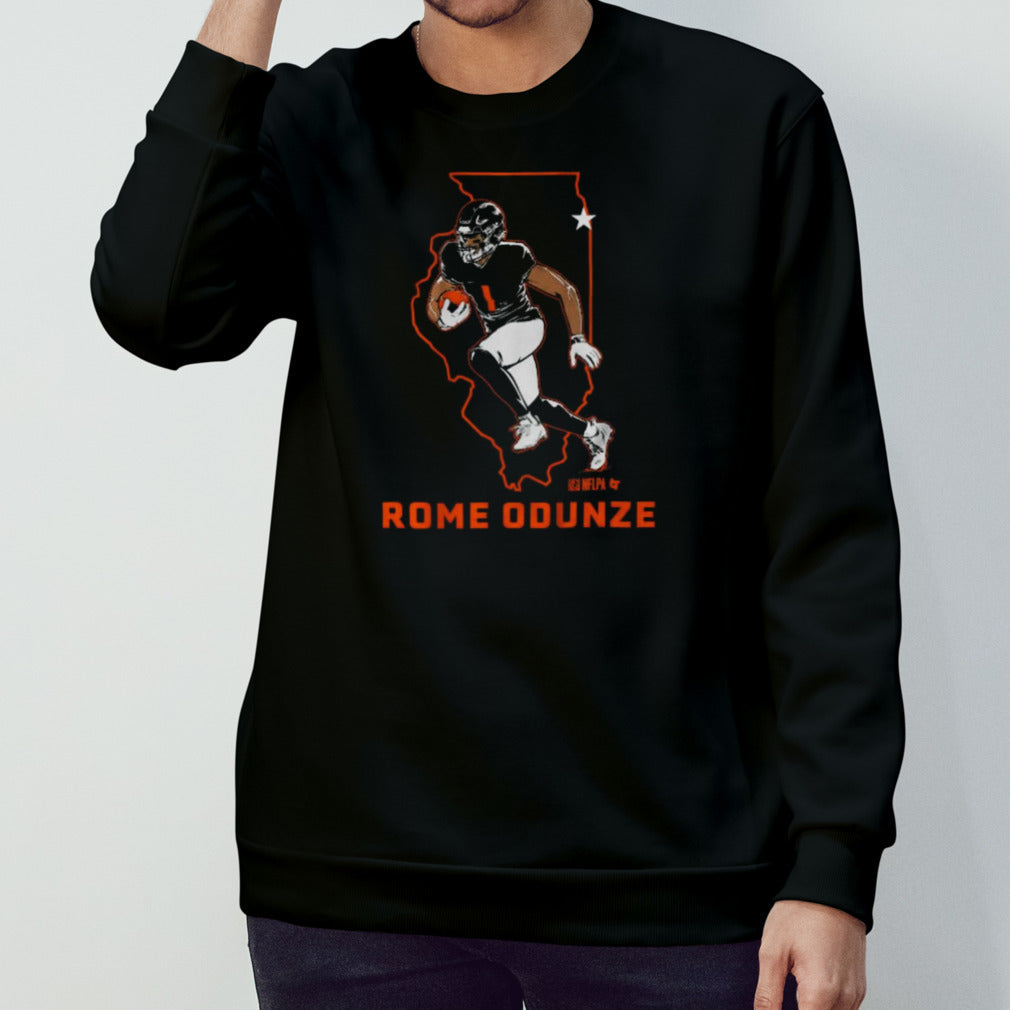 Rome Odunze State Star T-shirts