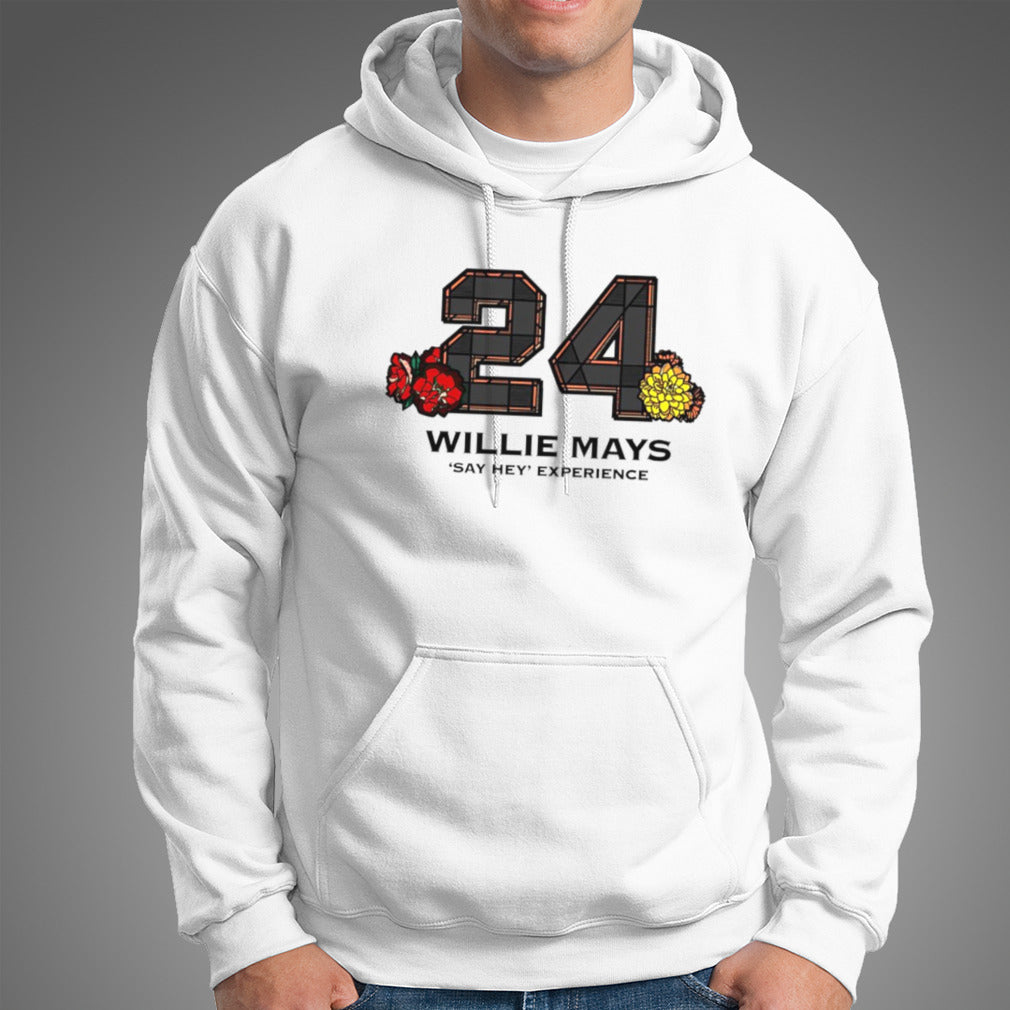 San Francisco Giants Willie Mays baseball player say hey experience shirt