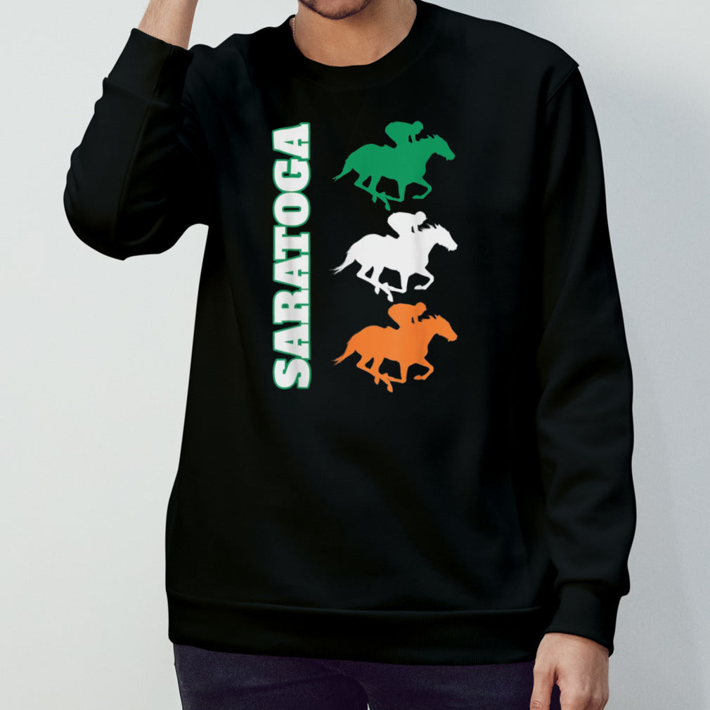 Saratoga Springs Upstate New York Horse Racing Shirt