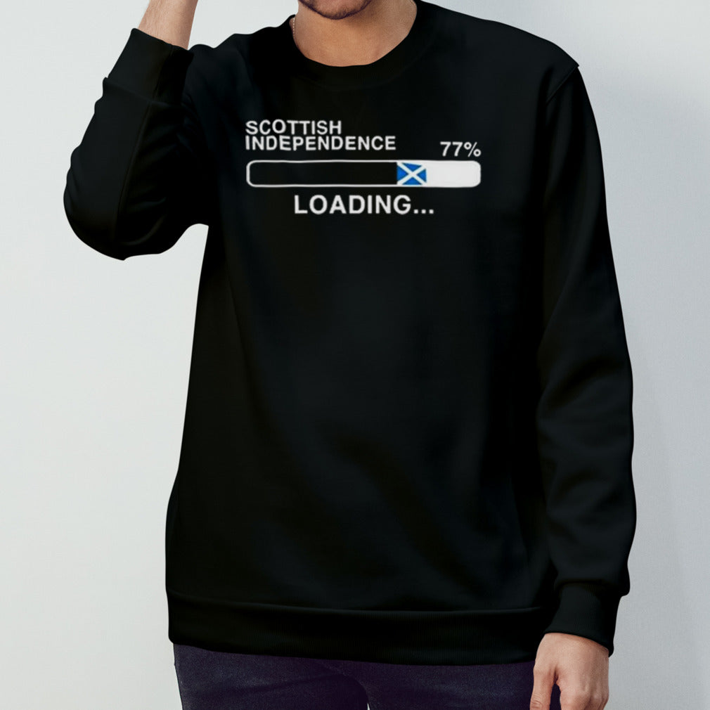 Scottish Independence 77% Loading Shirt