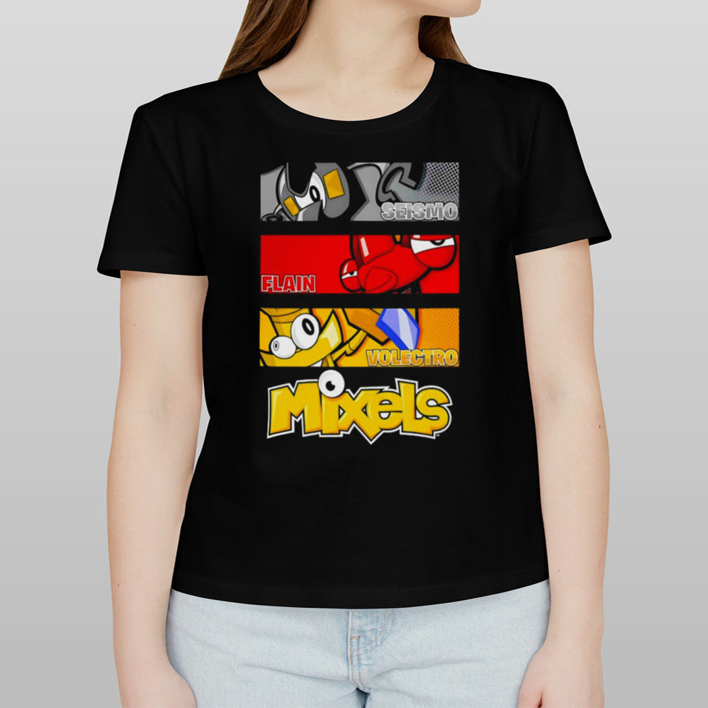 Seismo flain volectro mixels shirt