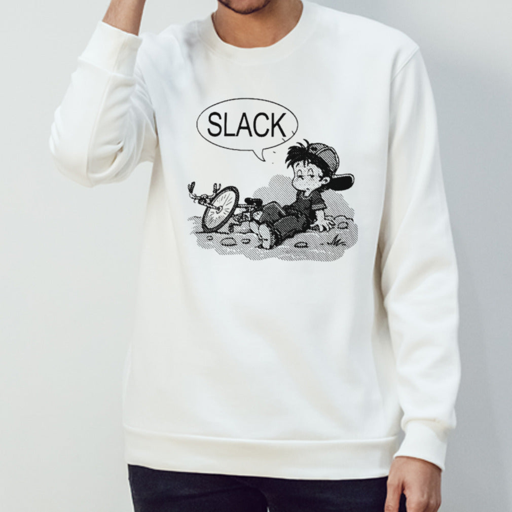 Slack biker kid shirt