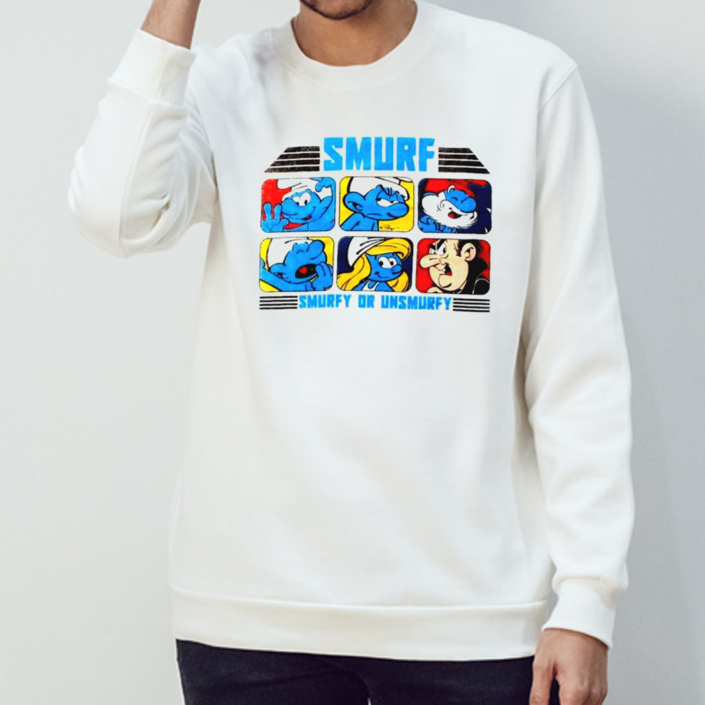 Smurfs Smurfy or Unsmurthy shirts