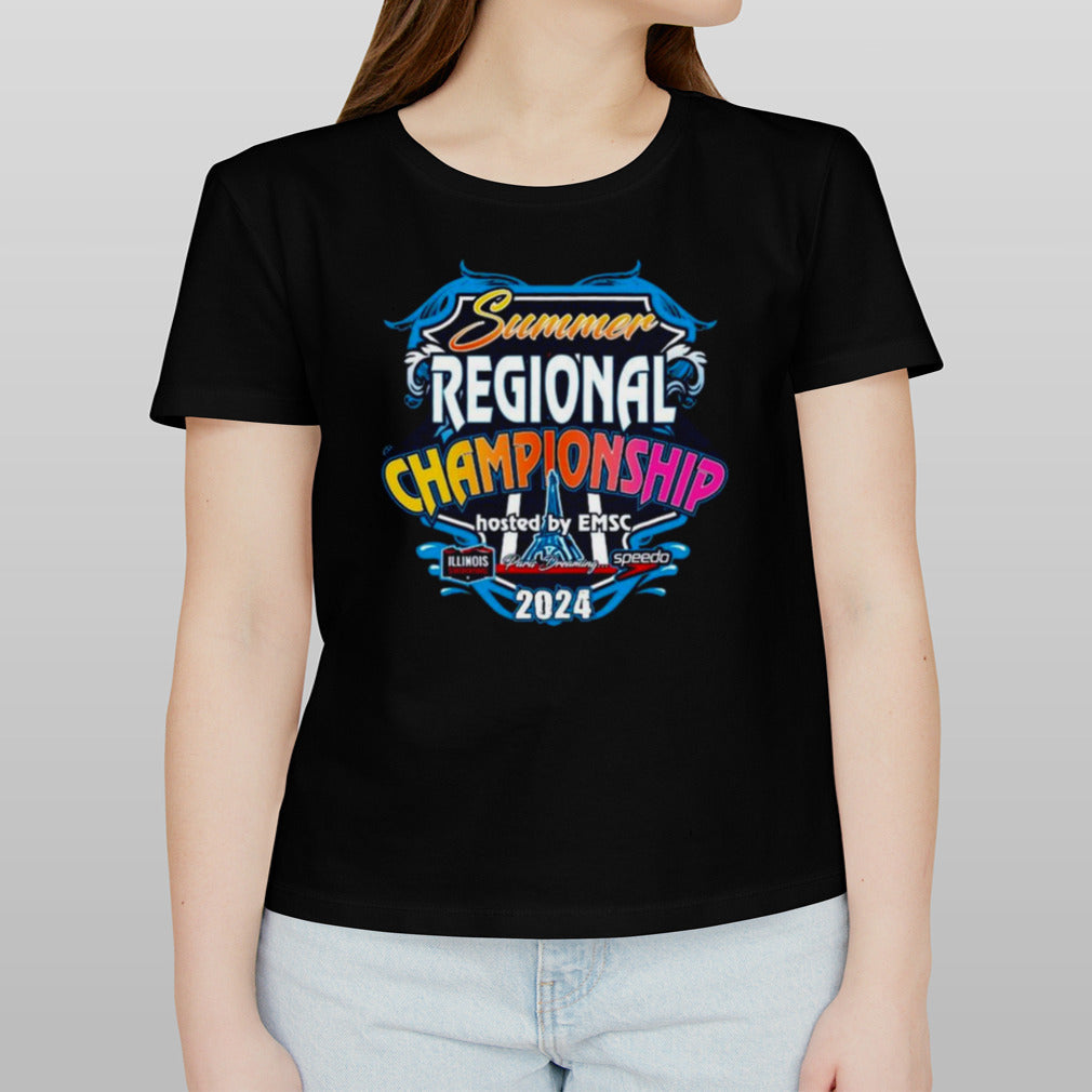 Summer Regional Championships Hosted By Emsc Illinois Swimming Paris Dreaming Speedo 2024 Shirt