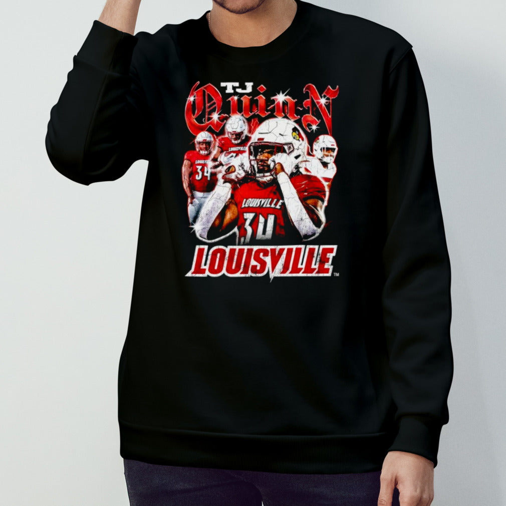 TJ Quinn Louisville Cardinals football shirts