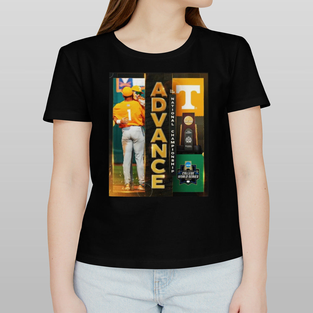 Tennessee Volunteers Baseball Advance To The National Championship 2024 NCAA Division I Men’s College World Series Omaha Finals shirt