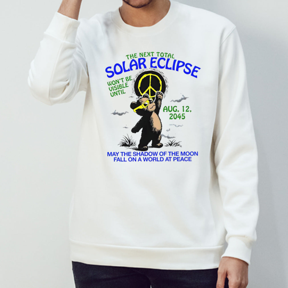 The next total solar eclipse wons’t be visible until aug 12 2045 shirts