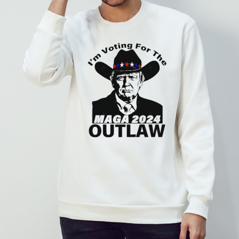 Trump Maga 2024 I’m Voting For The Outlaw T-Shirt