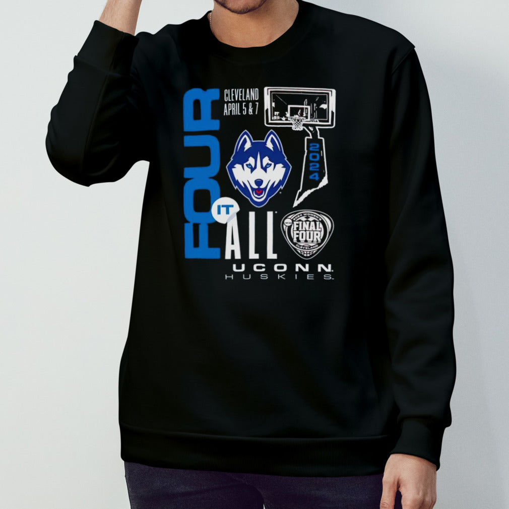 UConn Huskies Four It All shirts