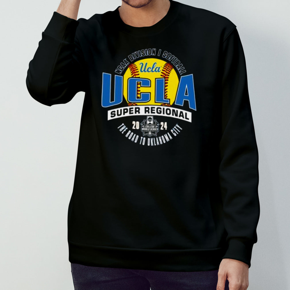 Ucla Bruins 2024 NCAA Division I Softball Super Regional The Road To Oklahoma City Shirt