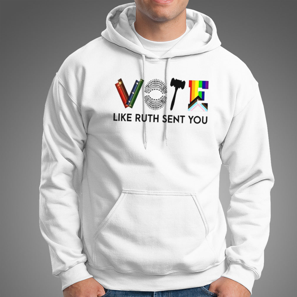 Vote, Like Ruth Sent You Pride shirt