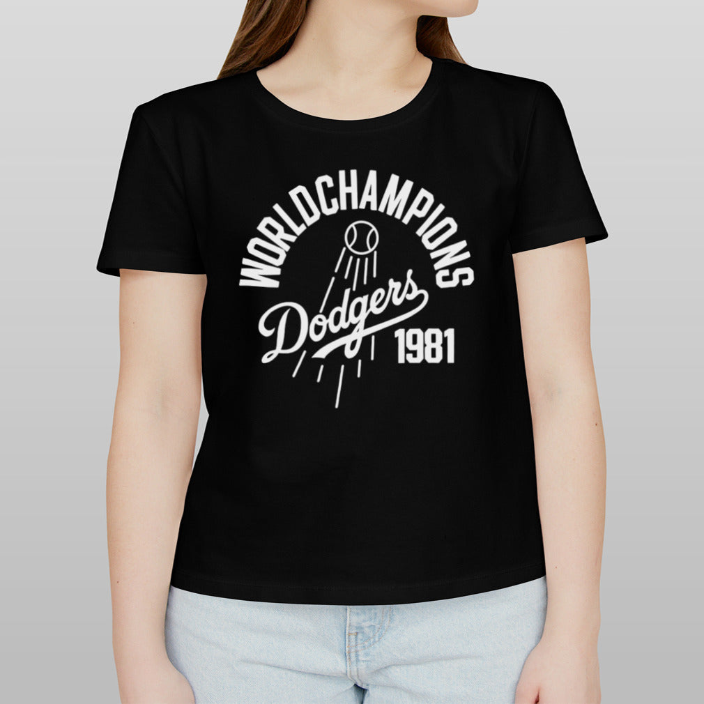 World Champions Dodgers 1981 shirt