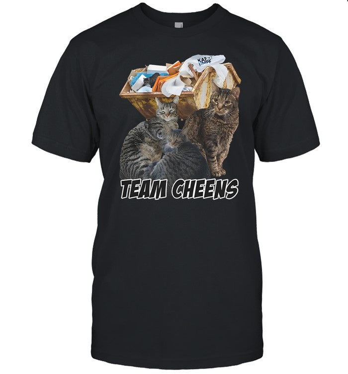 Kat Timpf Team Cheens Dumpster Tee