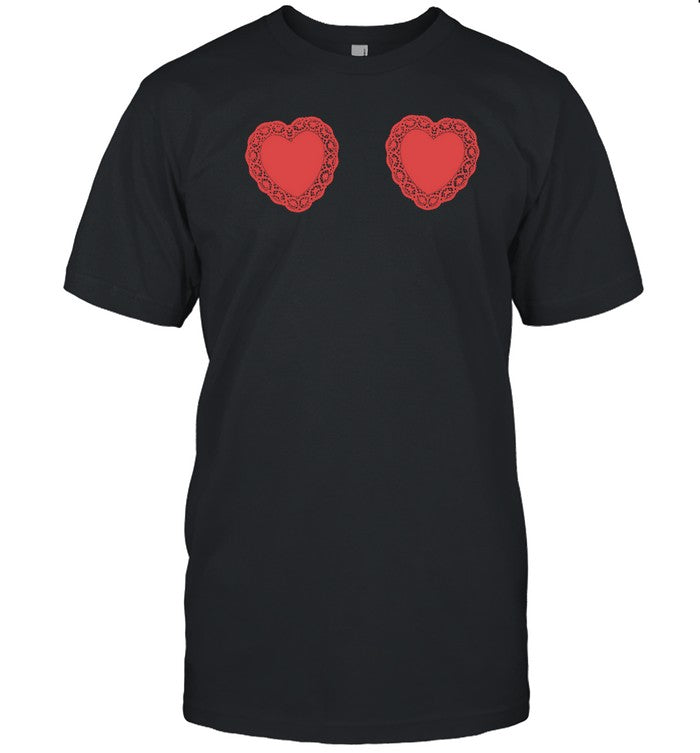 Miranda Harrison The Doily Hearts Tee