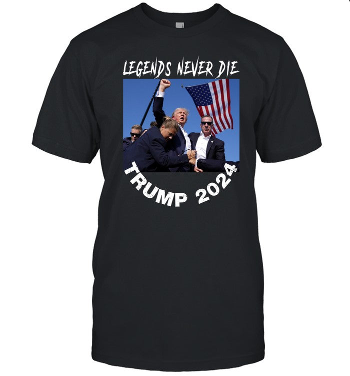 Francis Wolf Legends Never Die Trump 2024
