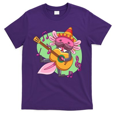 Axolotl Playing Guitar T-Shirt
