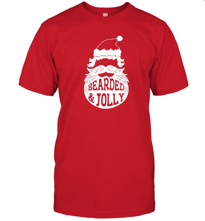 Mens Bearded And Jolly Tshirt
