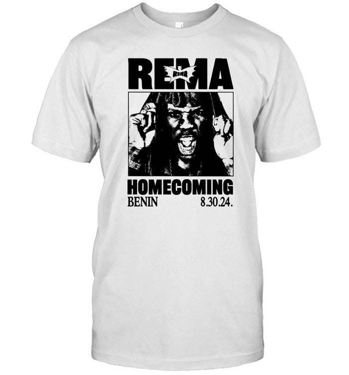 Paystack Rema Homecoming T Shirt