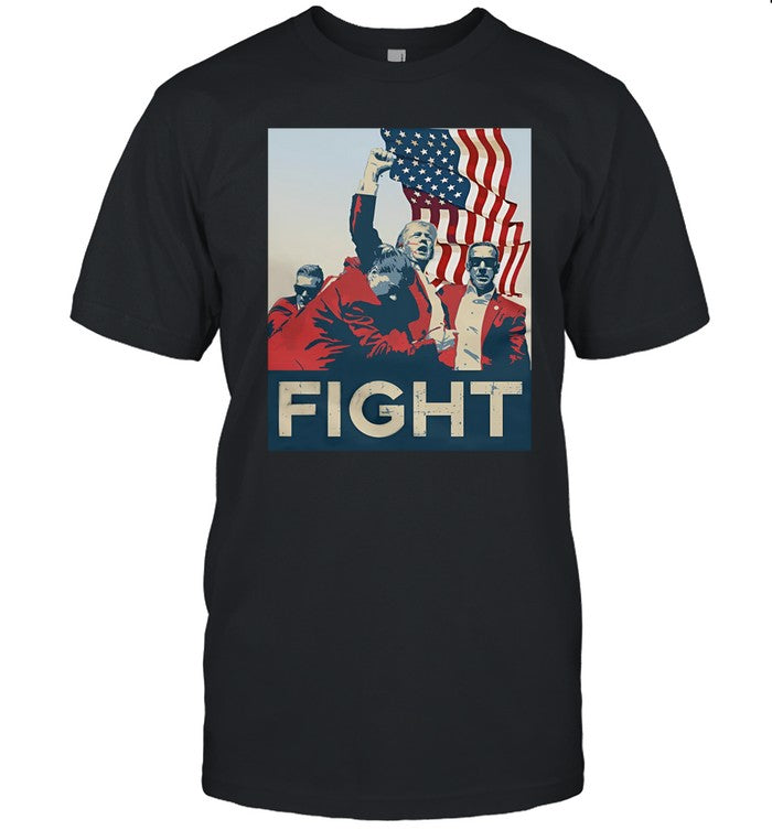 Maga Trump Fight Iconic Tee