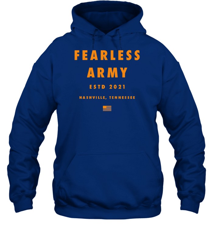 Fearless Army Stacked Hoodie