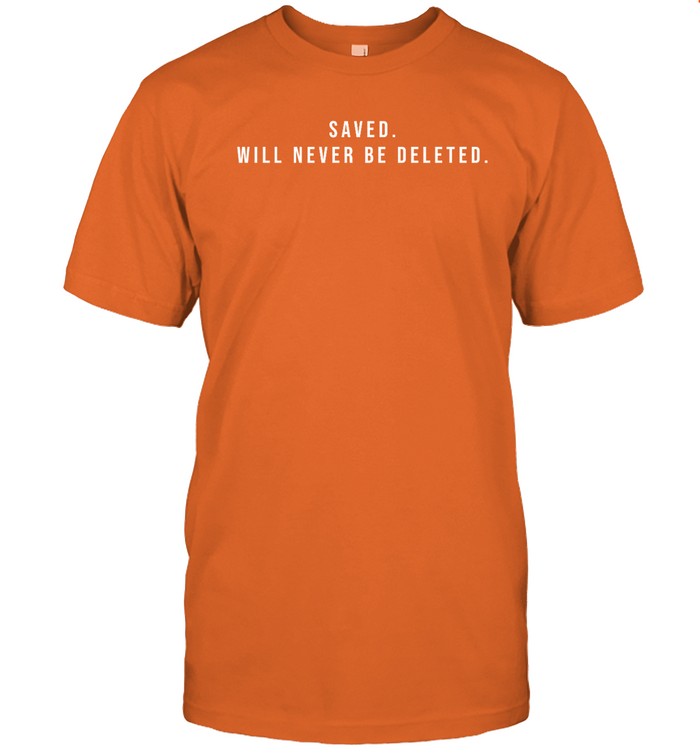 Saved Will Never Be Deleted Hoodie