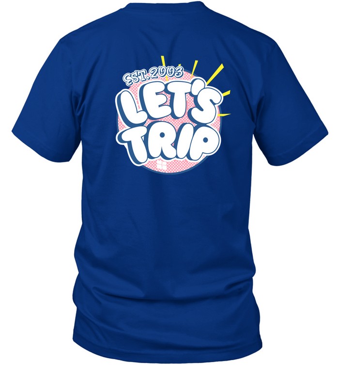 Let's Trip Bubble Tee Shirt