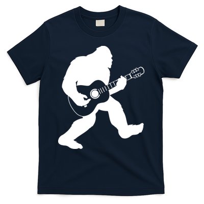 Bigfoot Playing Acoustic Guitar T-Shirt