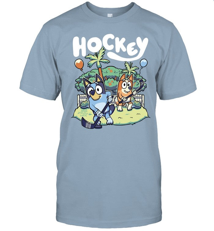 Hockey Bluey Hoodie
