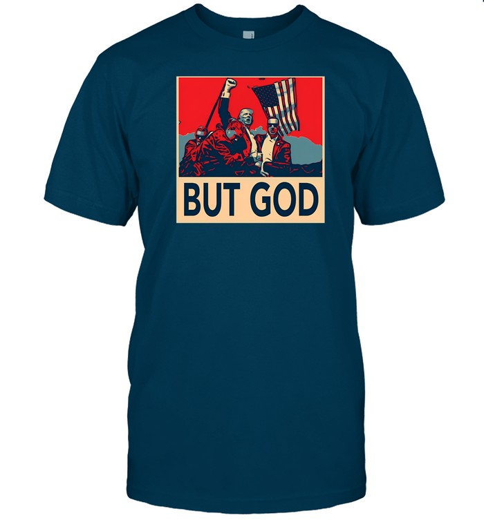 J Harris Jr Wearing Donald Trump But God T-Shirts