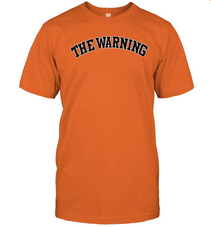 The Warning Varsity Gold Hoodie