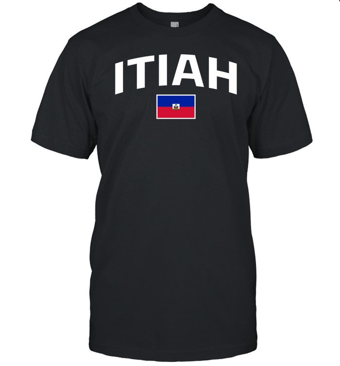 Nashology Flo Milli Wearing Itiah Haiti Flag Tee