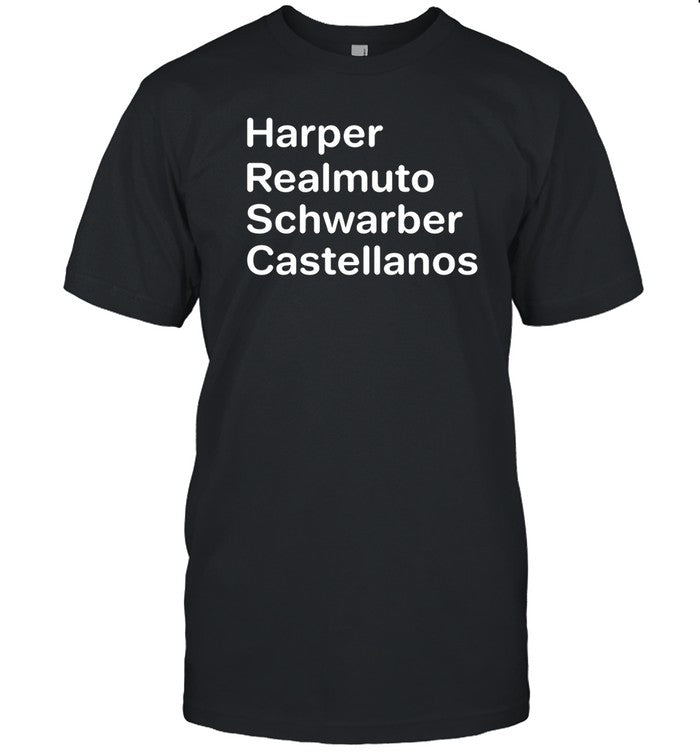 Harper Realmuto Schwarber Castellanos Shirt