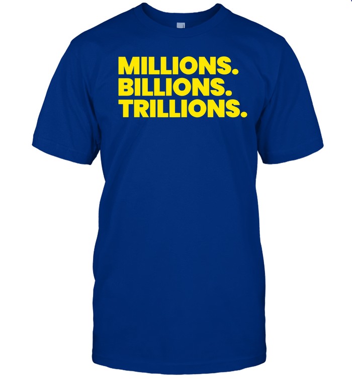 Travis Malloy Wearing Millions Billions Trillions